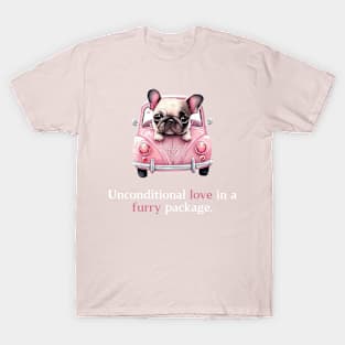 Cute Dog - Unconditional love in a furry package. T-Shirt